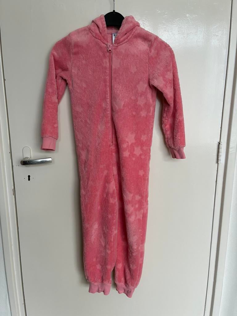 Huispak onesie met sterren maat 122/128, Kinderen en Baby's, Kinderkleding | Maat 122, Ophalen of Verzenden, Zo goed als nieuw