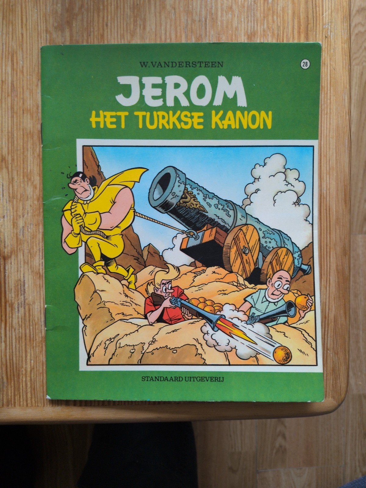 Jerom Het Turkse Kanon - Willy Vandersteen (nr. 28), Ophalen of Verzenden
