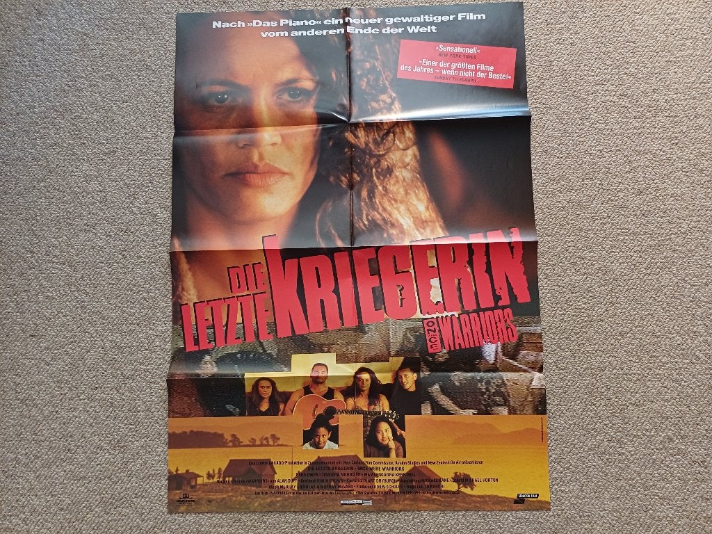 ONCE   WERE   WARRIORS     filmposter., Verzamelen, Rechthoekig Staand, Verzenden, Nieuw, A1 t/m A3