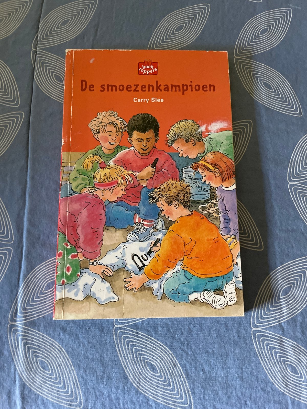 De smoezenkampioen - Carry Slee (Boektoppers), Ophalen of Verzenden, Gelezen, Fictie