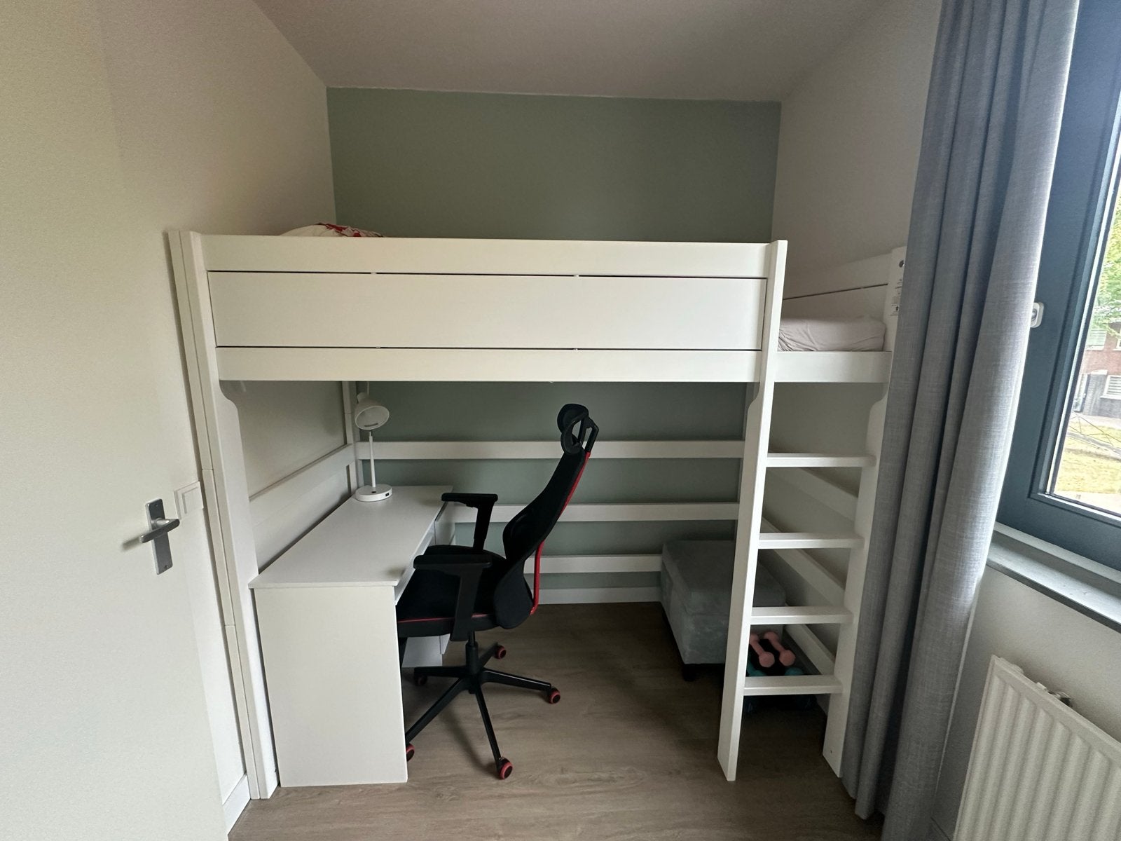 Lifetime hoogslaper, Ophalen, Eenpersoons, 160 tot 180 cm, Zo goed als nieuw