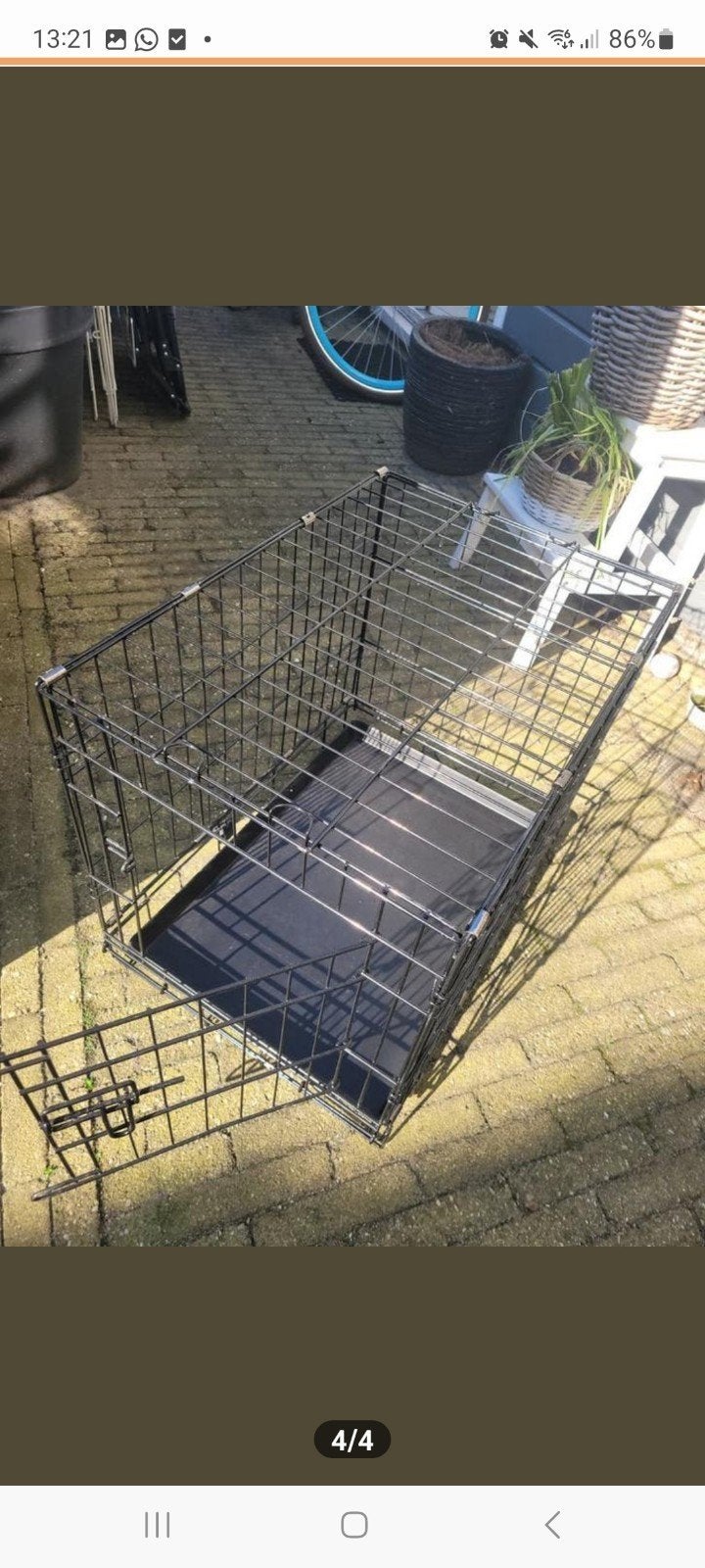 Hondenbench 43x50, Dieren en Toebehoren, Ophalen