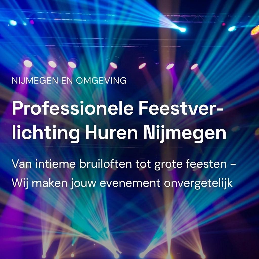 Professionele Feestverlichting te huur - Nijmegen e.o.
