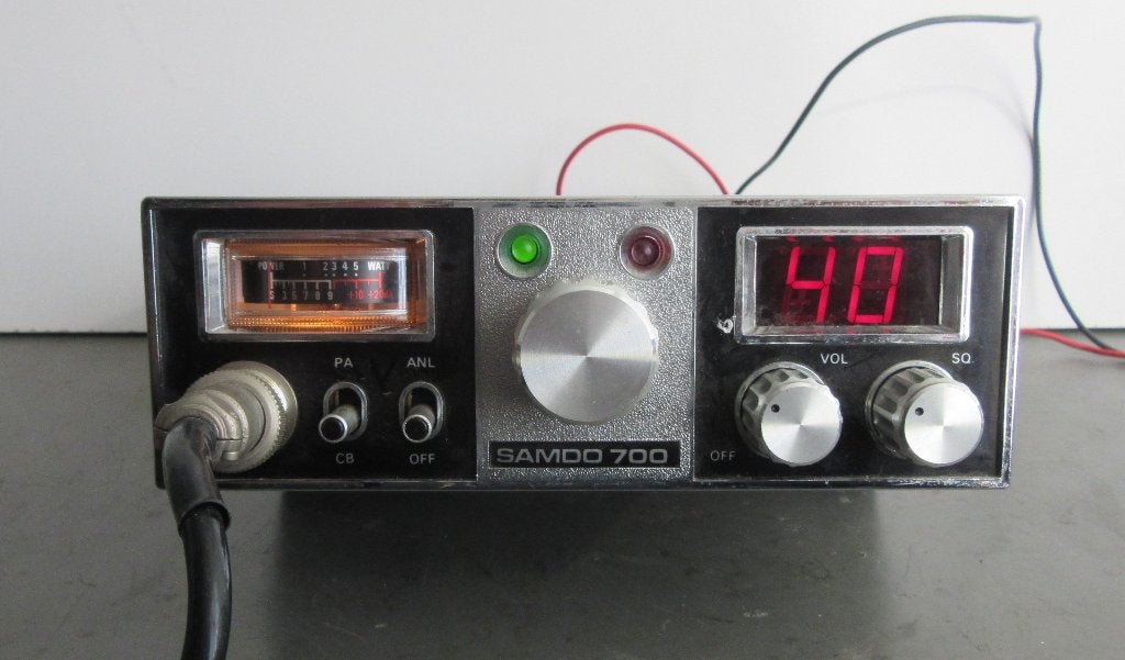Samdo 700 27Mhz transceiver, Ophalen, Gebruikt, Zender en Ontvanger