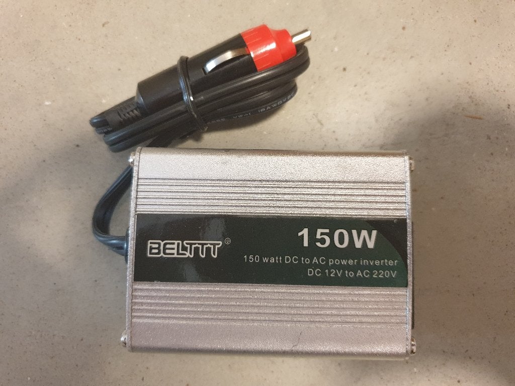 BELTTT 150W Auto Omvormer 12V naar 220V + USB, Auto diversen, Ophalen of Verzenden, Nieuw