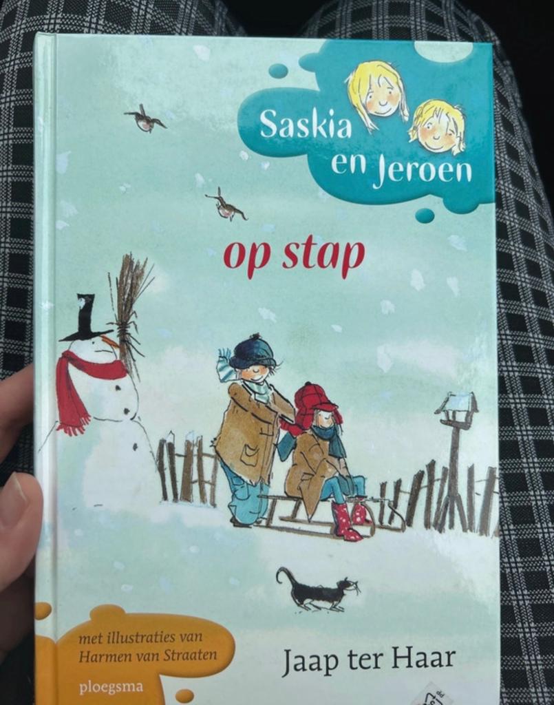 Saskia en Jeroen op stap - Kinderboek, Ophalen of Verzenden, Zo goed als nieuw, Fictie algemeen