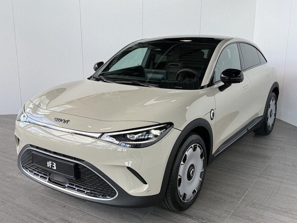 smart #3 Premium 66 kWh | Warmtepomp | 22 KW laden | Stoel-s, Auto's, Smart, Automaat, Beige, Leder, Nieuw