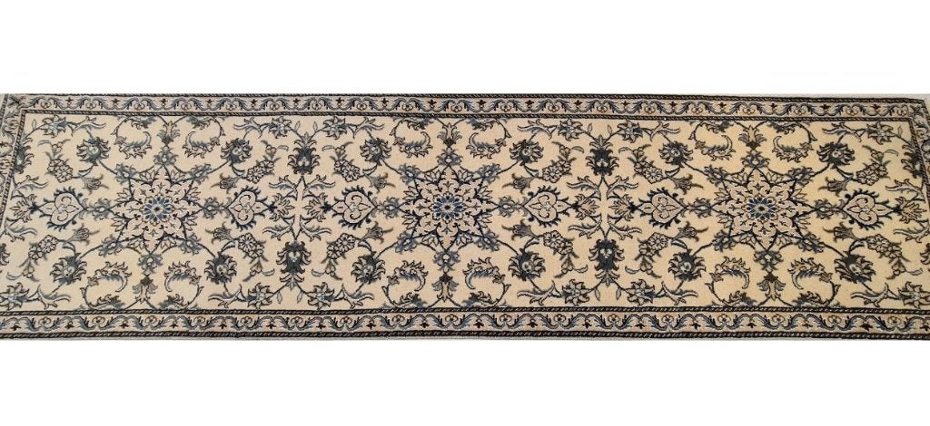 Perzisch tapijt Nain Loper 294 x 74/vloerkleed/korting 40%