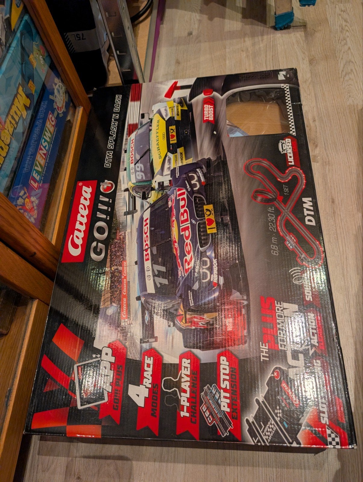 Carrera GO!!! DTM Splash 'n Dash Racebaan, Racebaan, Carrera, Ophalen of Verzenden, Zo goed als nieuw