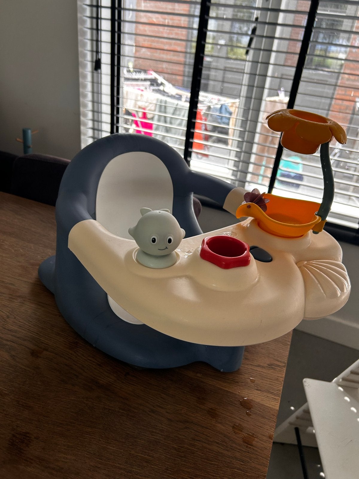 Smoby Cotoons Badzitje met speelblad, Kinderen en Baby's, Ophalen of Verzenden, Gebruikt, Badzitje of Badring, Overige merken