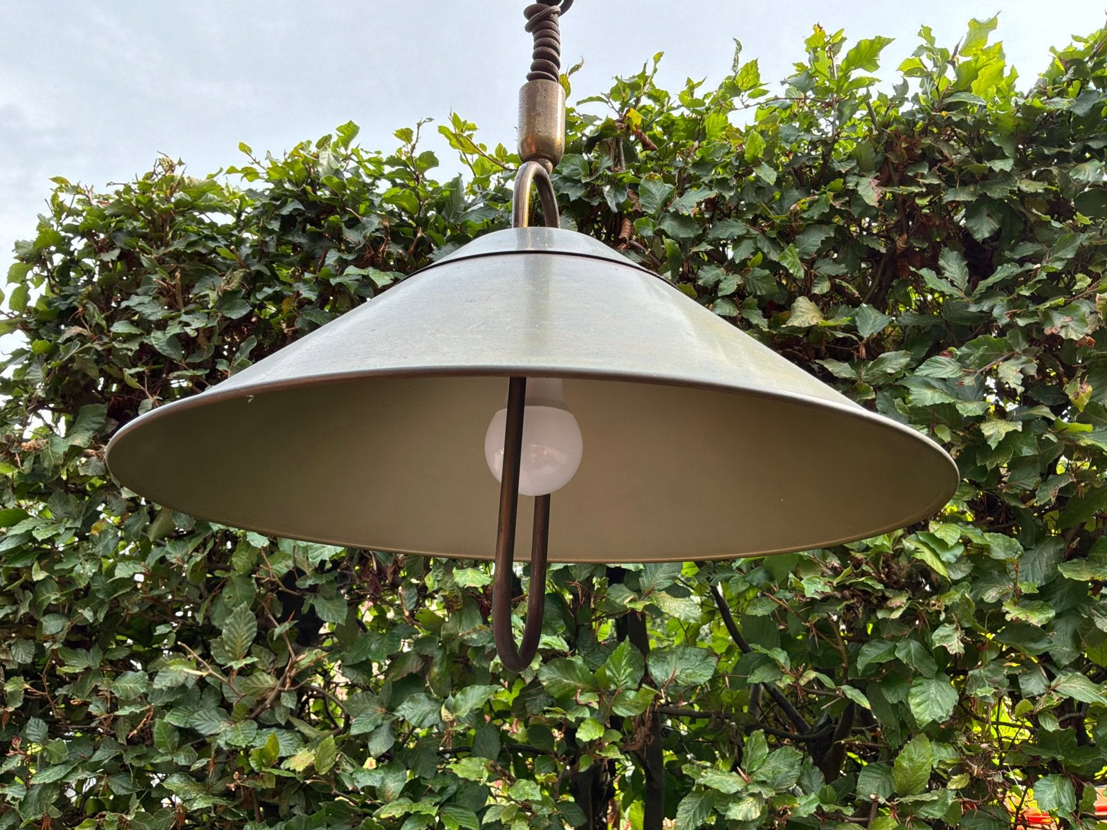 Vintage Hanglamp - Industriële Stijl, Ophalen of Verzenden