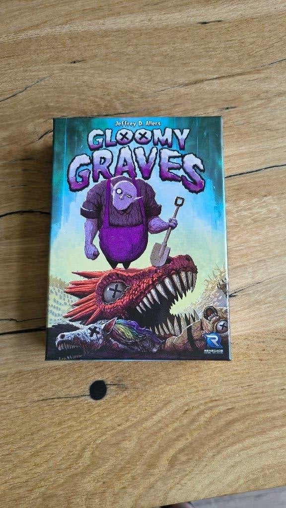Bordspel: Gloomy Graves, Een of twee spelers, Ophalen, Zo goed als nieuw, Onbekend