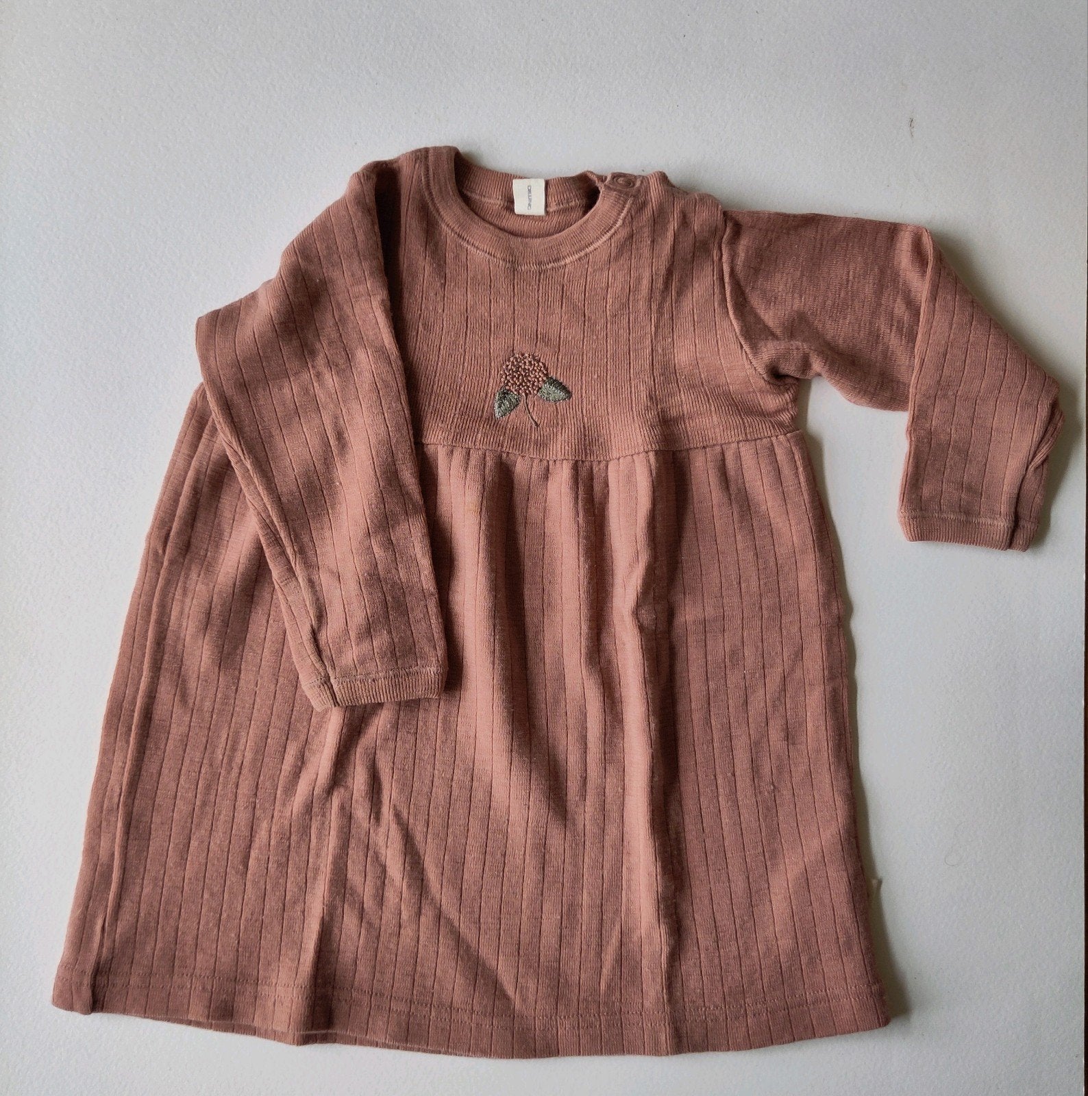 Schattig merino wollen jurkje, Ophalen of Verzenden, Zo goed als nieuw, Meisje, Jurkje of Rokje