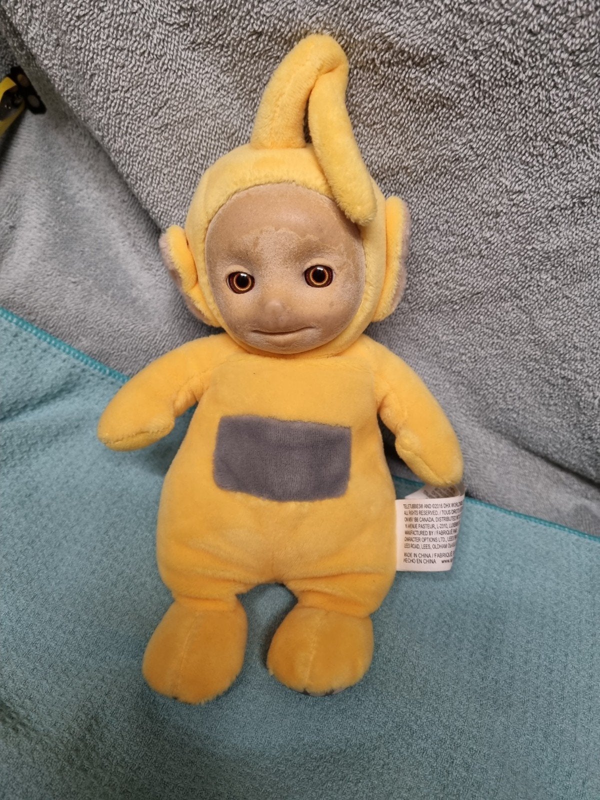 Telletubbies knuffel geel nr 23, Ophalen of Verzenden, Overige typen