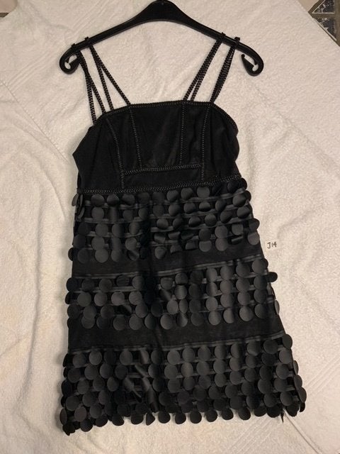 Overgooier/jurk m de miguel italiaanse maat 42 is maat m, Kleding | Dames, Maat 38/40 (M), Zwart, Ophalen of Verzenden, Boven de knie