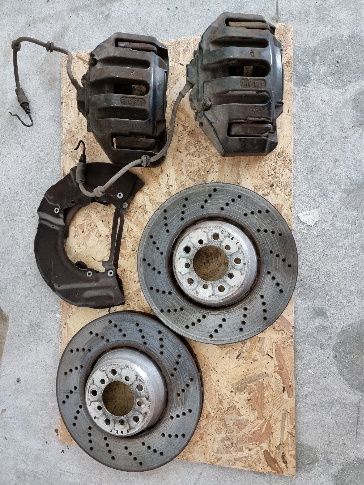 BMW E60 M5 Remklauwen Remmerij Compleet, Ophalen, BMW