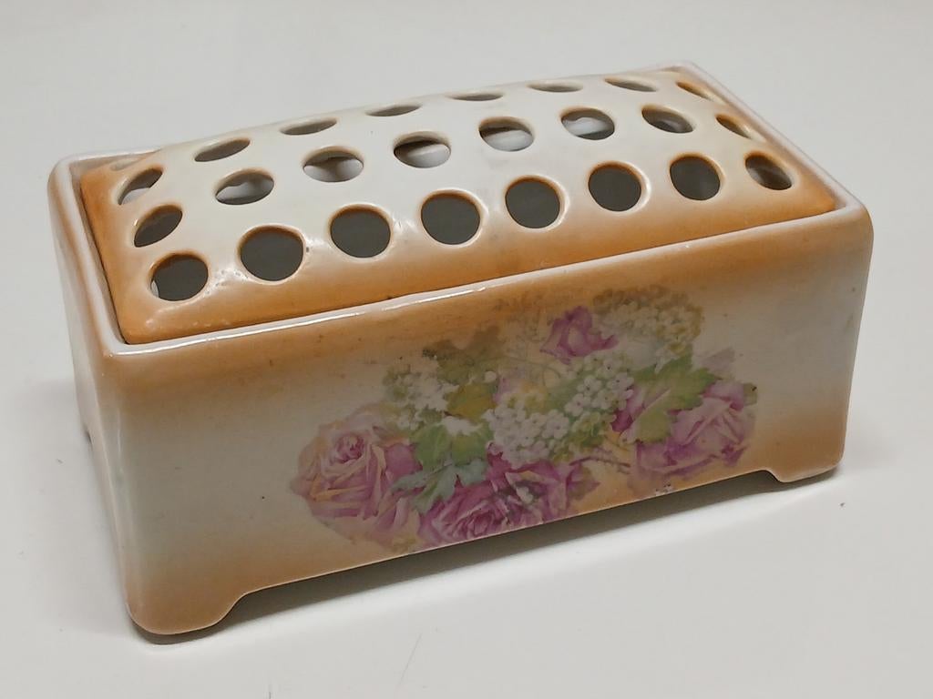 Flower brick oftewel  bloemistenvase, Antiek en Kunst, Antiek | Keramiek en Aardewerk, Ophalen of Verzenden