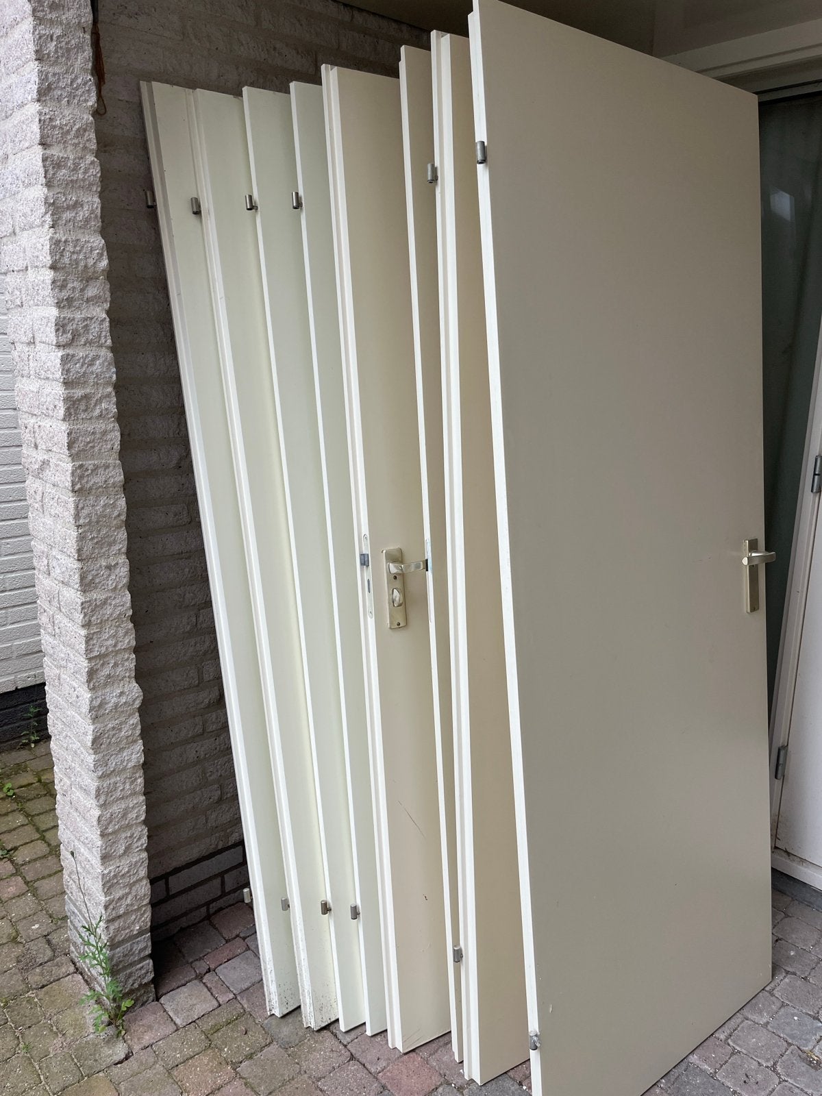 8 opdekdeuren svedex, Ophalen, Gebruikt, 80 tot 100 cm, Binnendeur