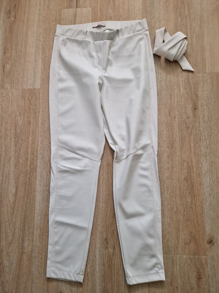 Studio Anneloes Beau faux leather trousers NIEUW, Kleding | Dames, Maat 42/44 (L), Nieuw, Ophalen of Verzenden, Lang