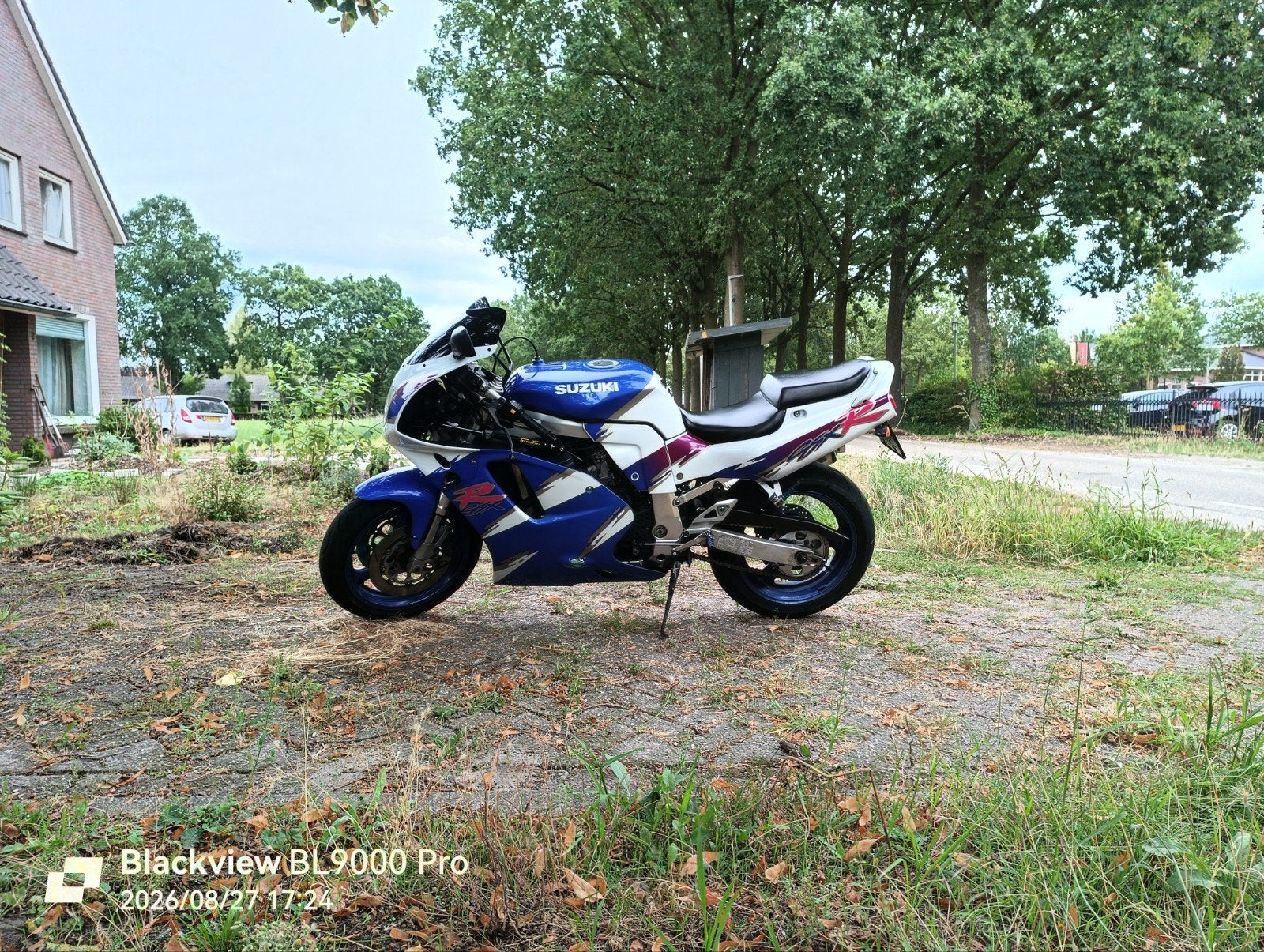 Suzuki GSX R 750 W 1993 origineel 76d km igst, Motoren, 4 cilinders, Motorrijbewijs A, Particulier, Meer dan 35 kW