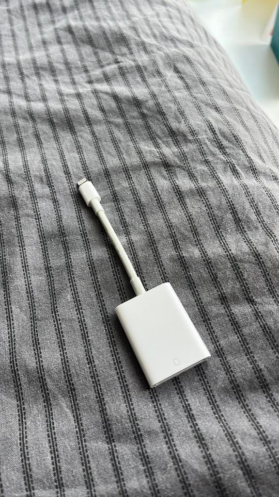 Apple sdcard lightning, Ophalen of Verzenden, Zo goed als nieuw, Overige typen, Apple iPhone