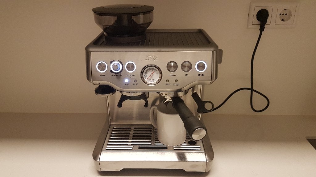 Solis 115A espressomachine, Ophalen