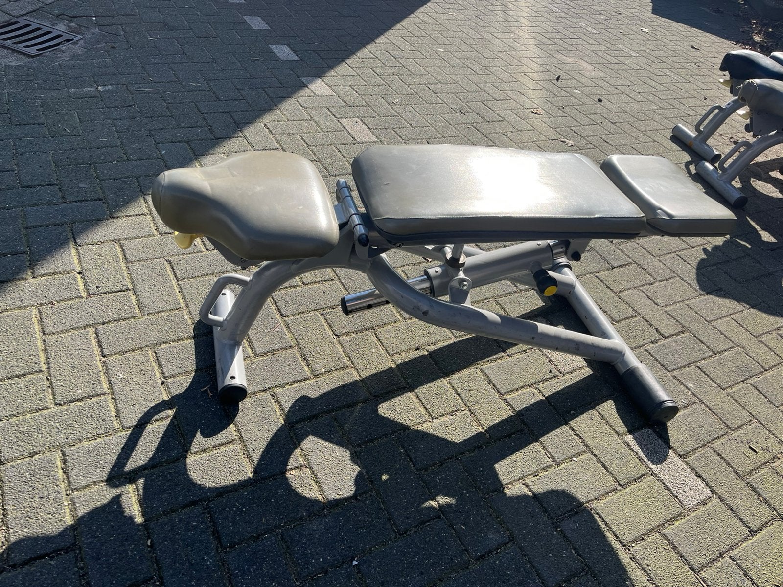 Technogym verstelbare bank adjustable bench ( evt 3 st), Ophalen, Bank, Fitnessbank, Verstelbare