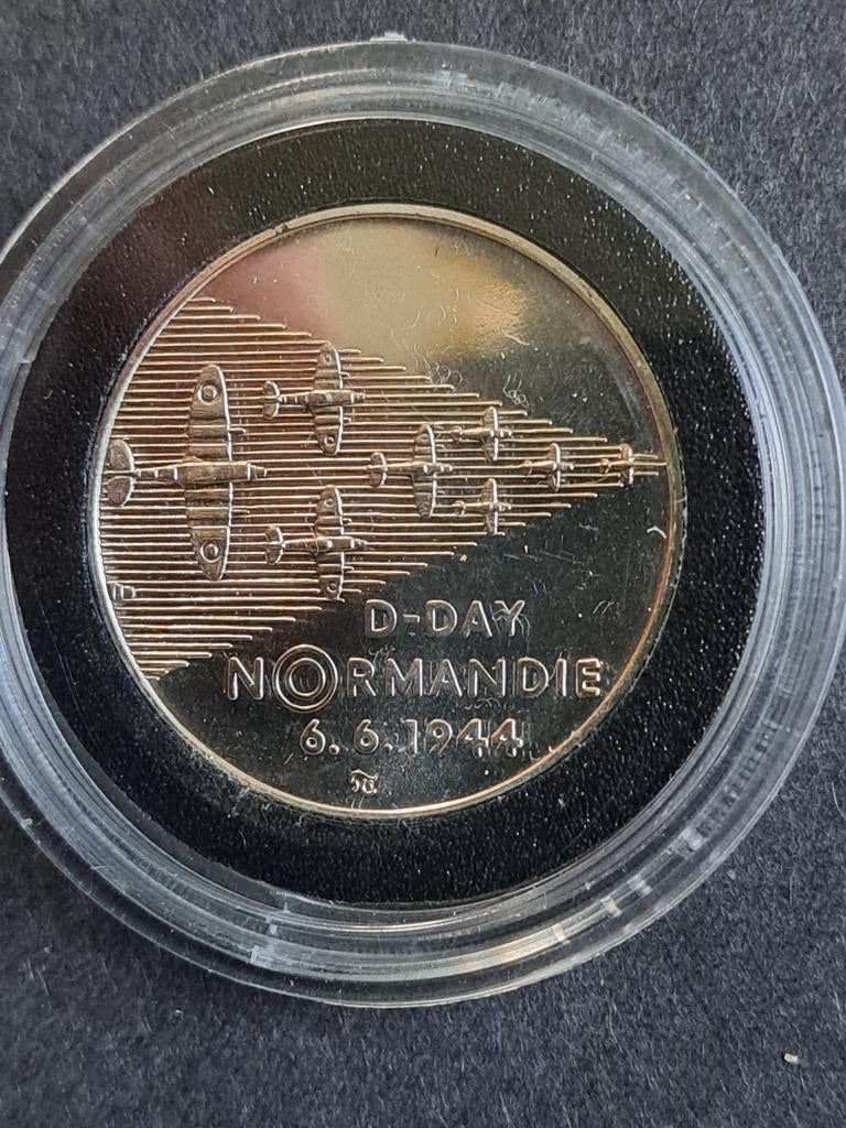 Tsjechië 200 korun 1994 D.-DAY, Ophalen of Verzenden, Overige landen, Losse munt, Zilver