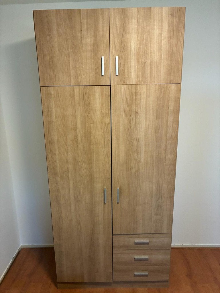 kledingkast, Huis en Inrichting, Kasten | Kledingkasten, Overige materialen, Gebruikt, 100 tot 150 cm, 200 cm of meer