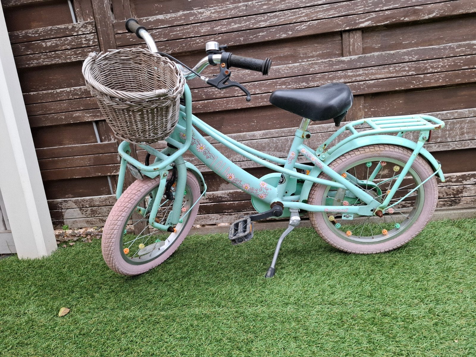 16 inch meisjes fiets, Ophalen, Gebruikt, Lola, 16 inch