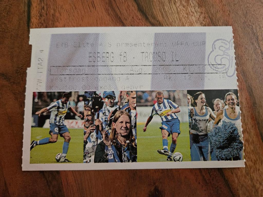 ⚽ Ticket Uefa-Cup Esberg - Tromso 2005-2006 ⚽, Verzenden, Zo goed als nieuw, Buitenlandse clubs, Overige typen