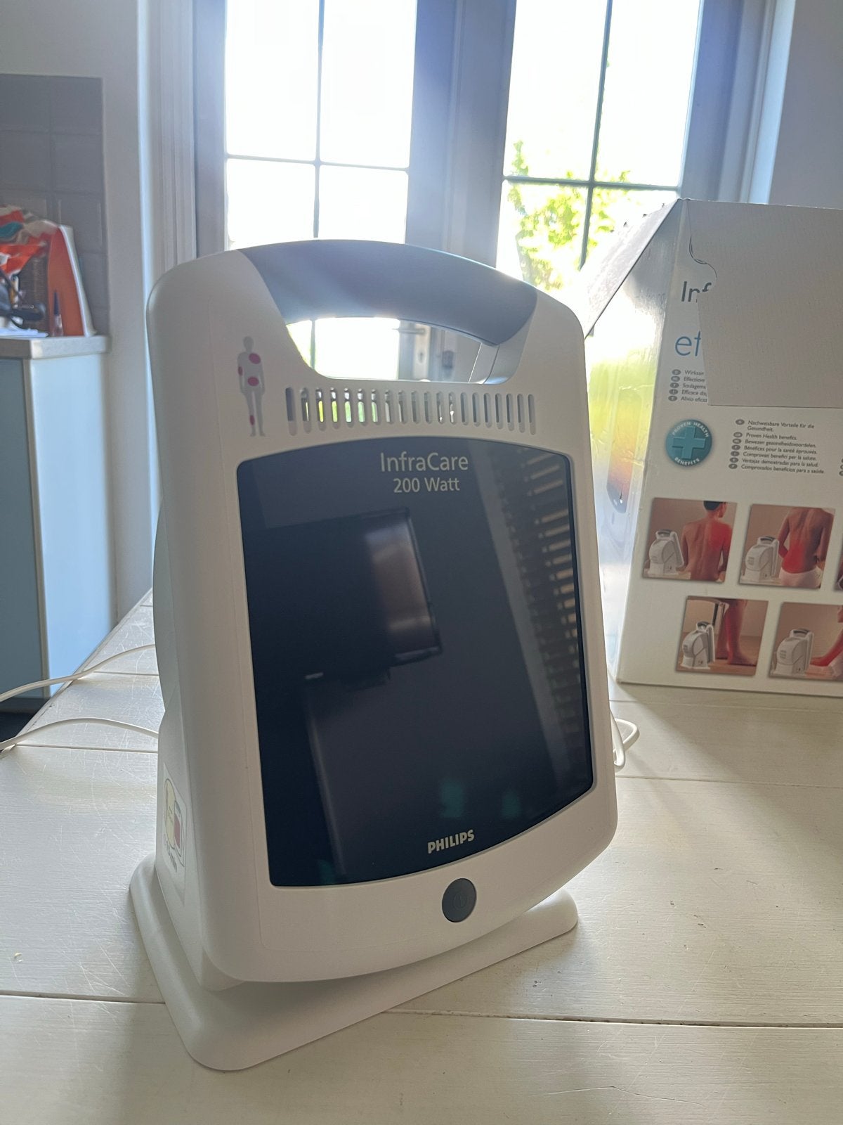 Philips InfraCare 200 Watt Infrarood Warmtelamp HP 3621, Ophalen, Zo goed als nieuw, Overige typen