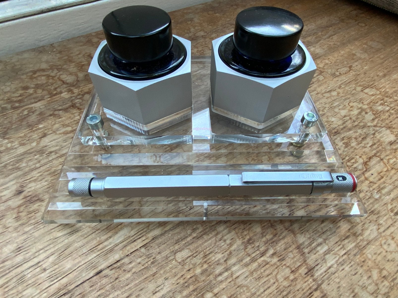 Vintage rOtring 600 Ink Tray / Desk Set (1990) New Old Stock, Ophalen of Verzenden, Zo goed als nieuw