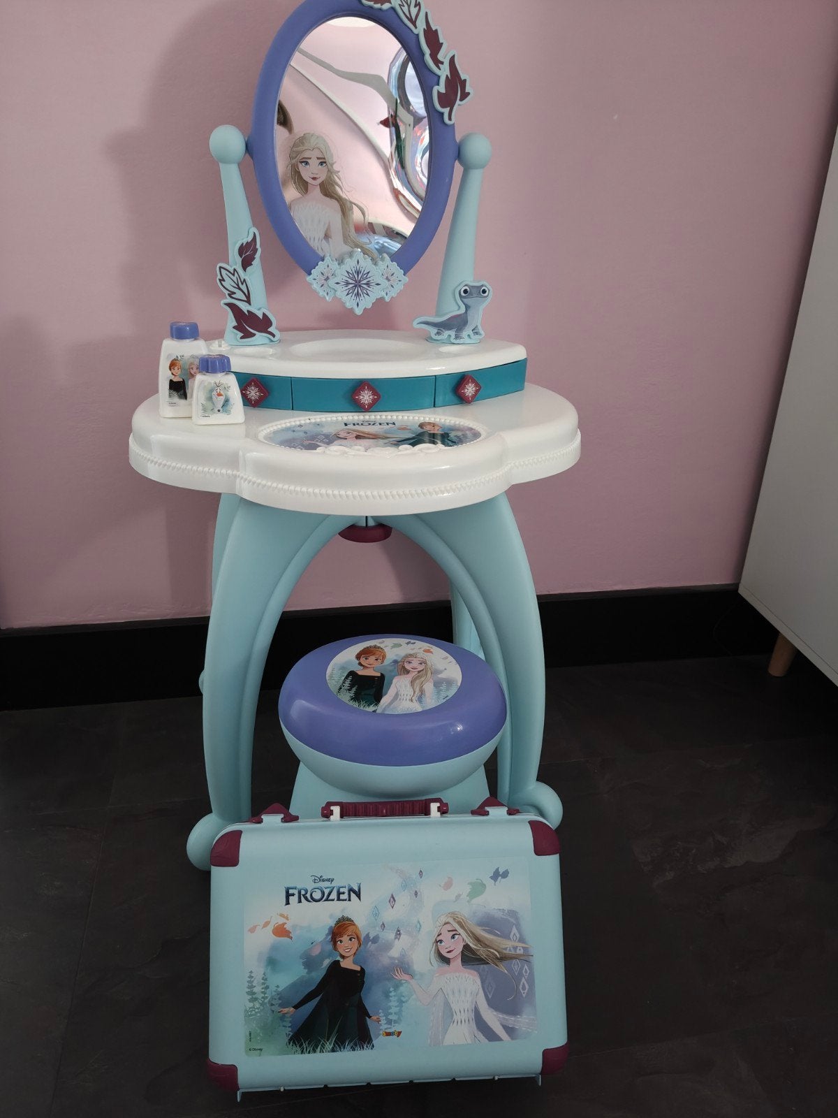 Frozen Kaptafel met accessoires, Ophalen, Zo goed als nieuw