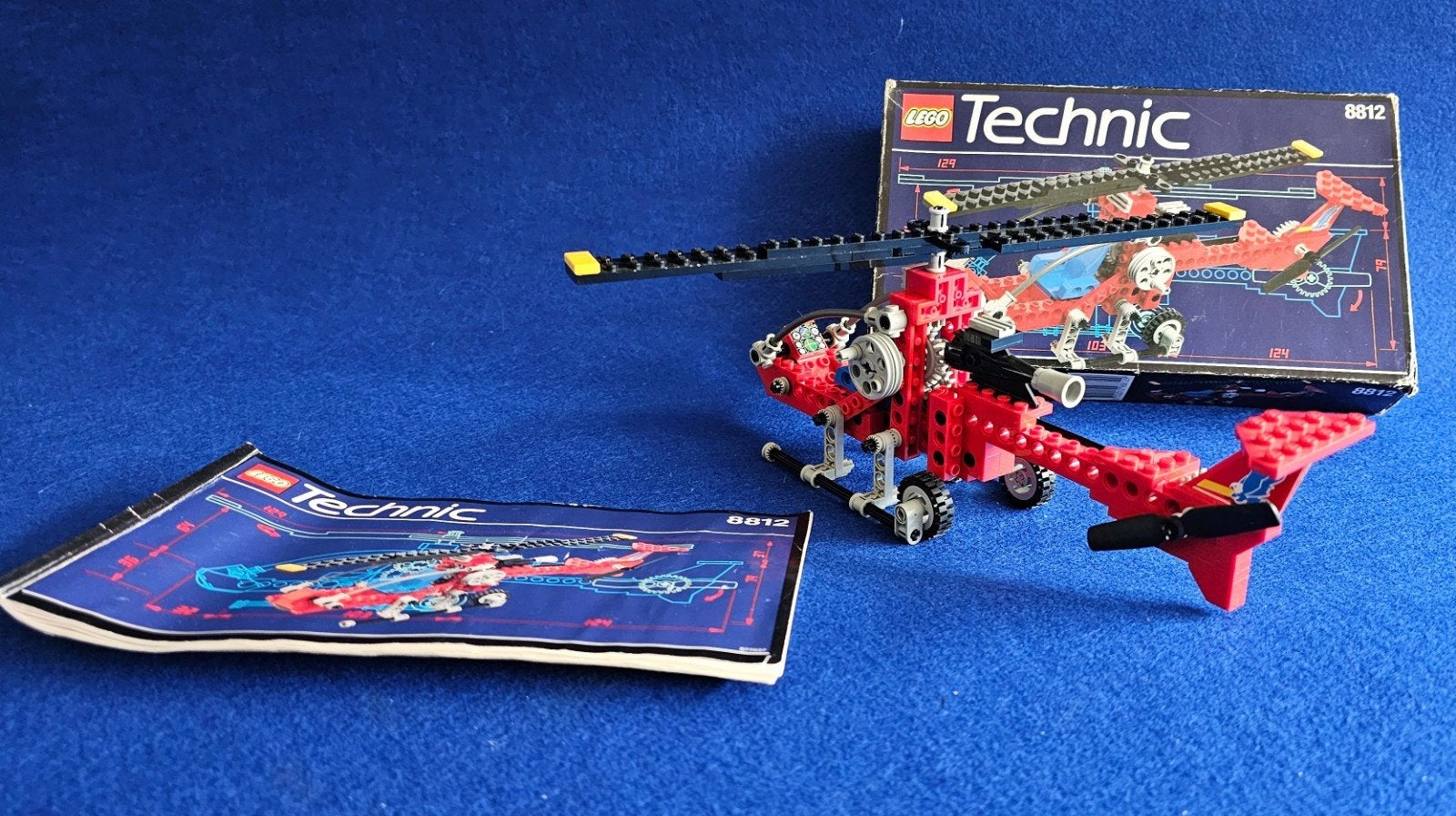 Lego Technic 8812 Aero Hawk II, Lego, Ophalen of Verzenden, Zo goed als nieuw, Technic