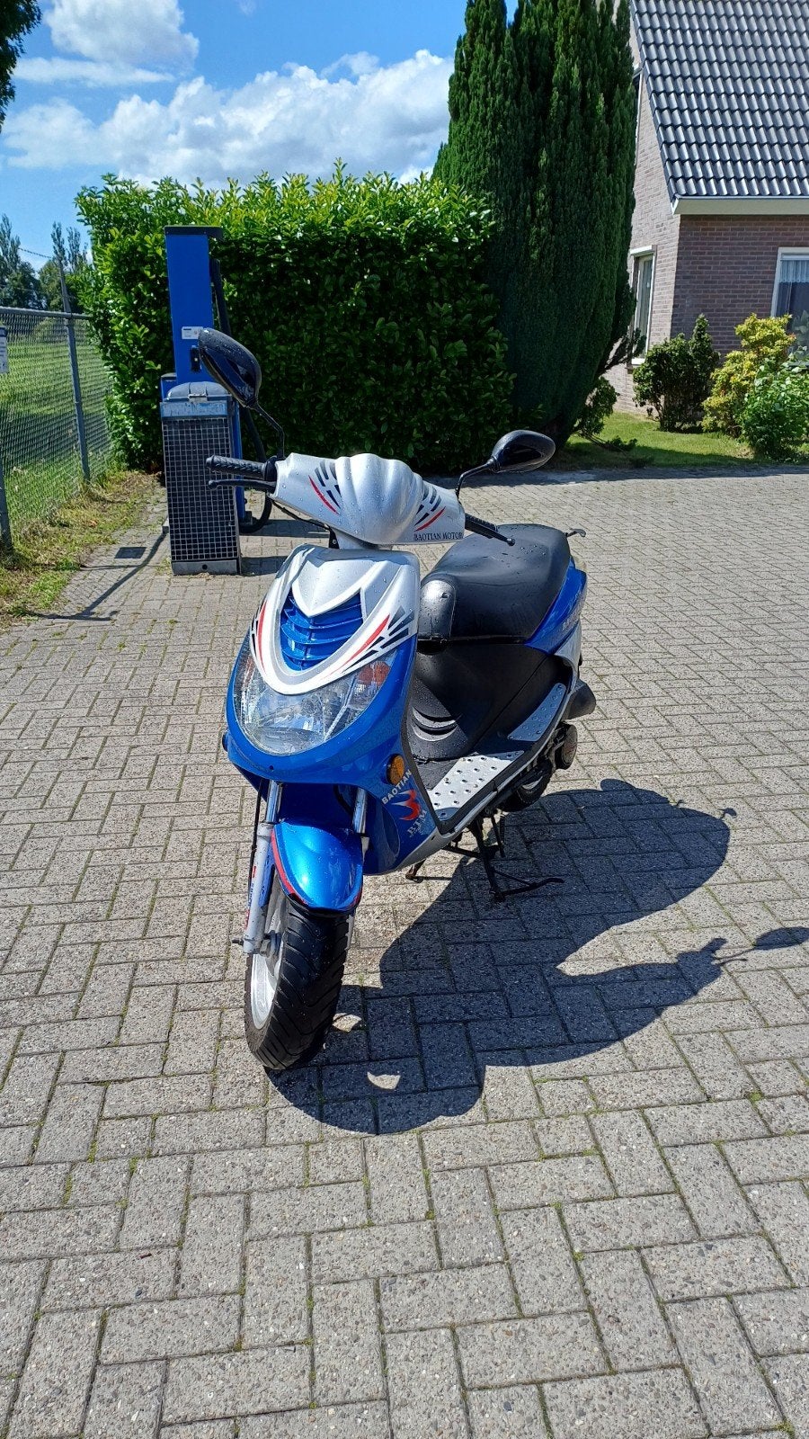 Boatian scooter 4takt opknapper, Fietsen en Brommers, Scooters | Overige merken, Ophalen, Gebruikt, Maximaal 45 km/u, 49 cc