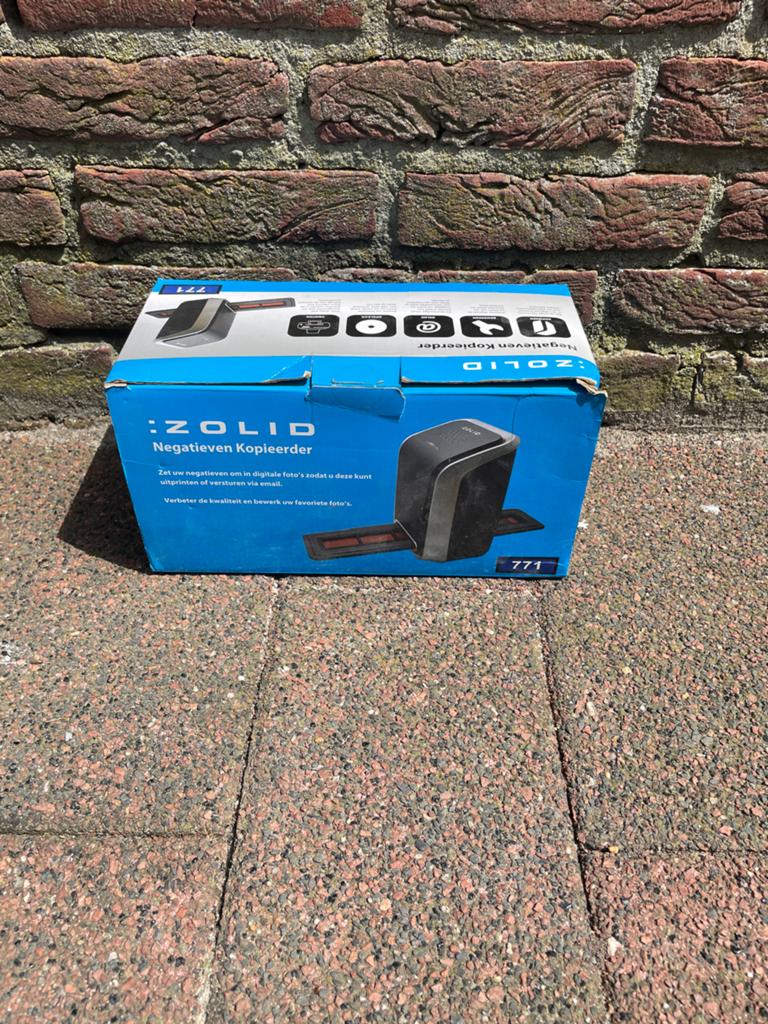 Zolid Negatieven Kopieerder 771 - Digitaliseer je negatieven, Audio, Tv en Foto, Diaprojectors, Gebruikt, Met scherm, Ophalen of Verzenden