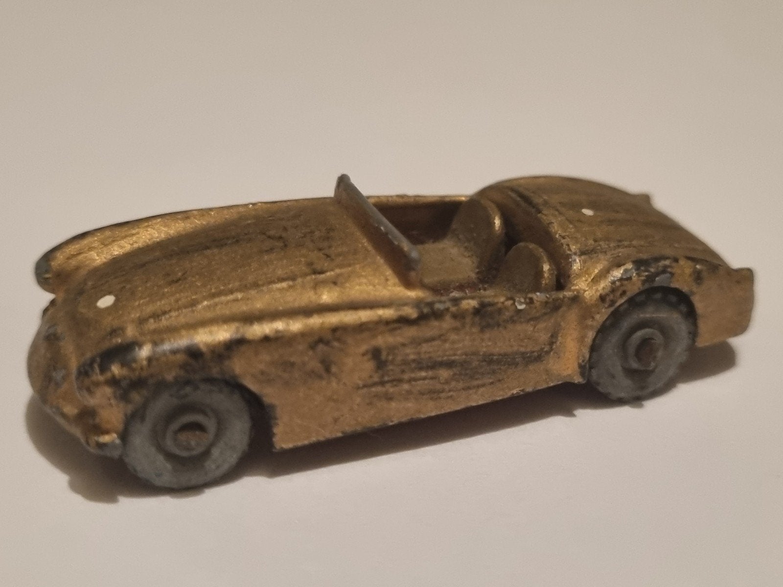 Vintage Matchbox Lesney Sports Car No. 4 - Goud, Ophalen of Verzenden, Gebruikt, Auto
