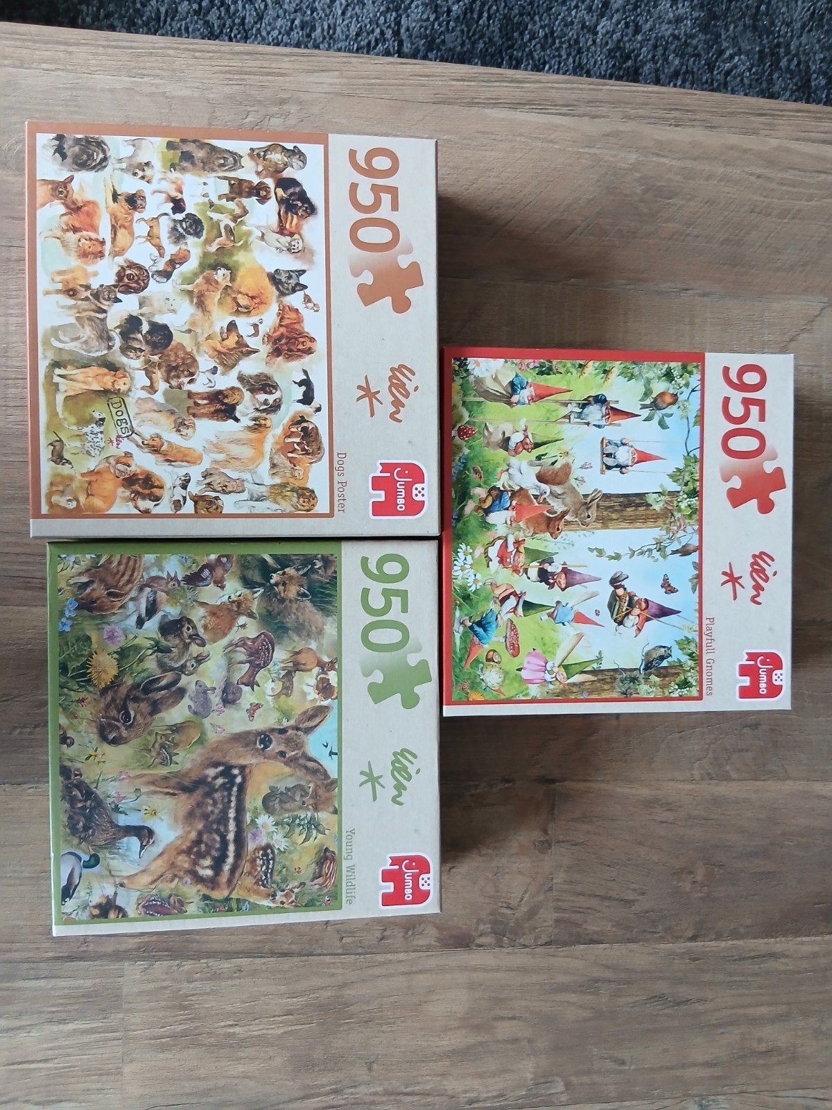 Jumbo Legpuzzels 950 stukjes, Ophalen of Verzenden, 500 t/m 1500 stukjes, Zo goed als nieuw, Legpuzzel