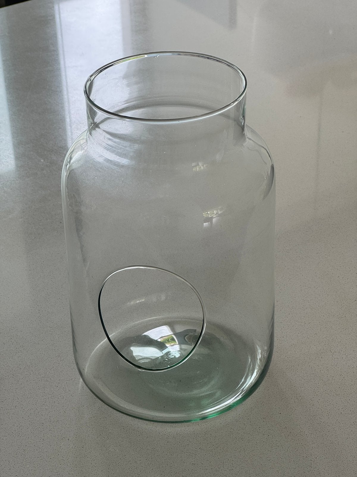 Glazen pot voor planten en hangplanten, Huis en Inrichting, Kamerplanten, Ophalen of Verzenden