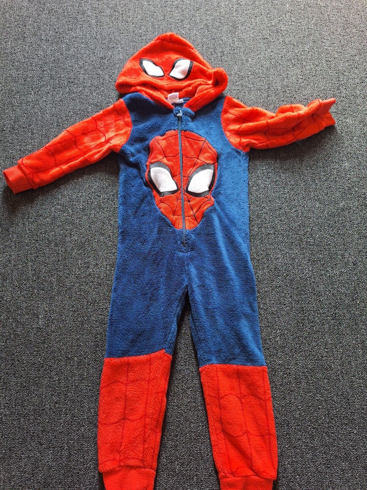 Spiderman Onesie Maat 98-104, Nacht- of Onderkleding, Gebruikt, Ophalen of Verzenden, Marvel
