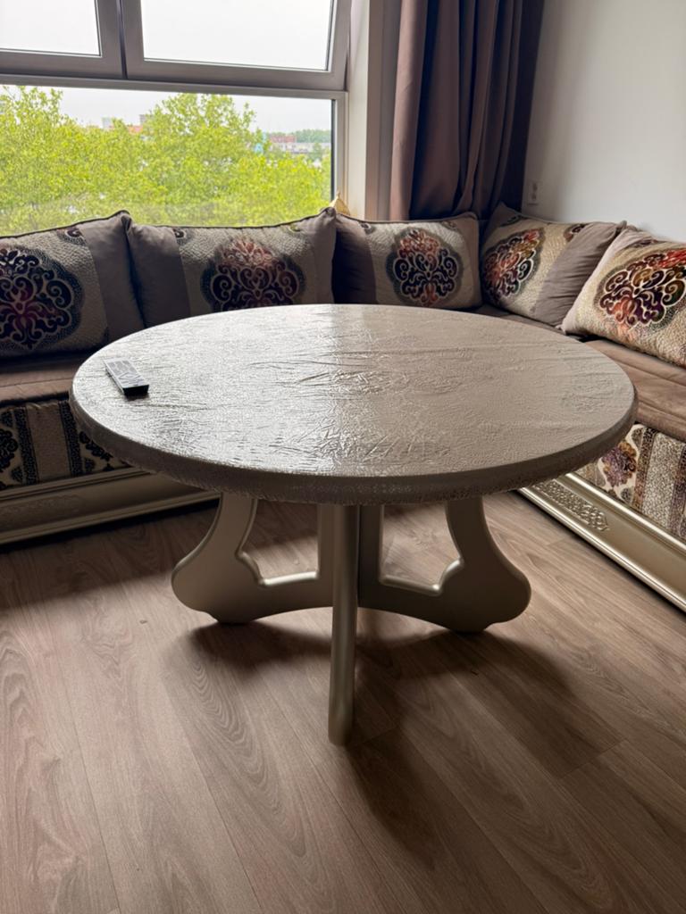 Bankstel, Ophalen, Gebruikt, Rond, 200 cm of meer