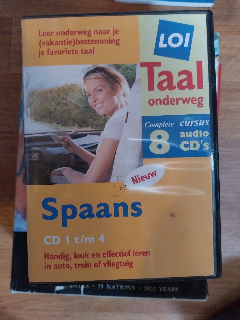 Taal Onderweg: Spaans, Italiaans, Frans, Cd's en Dvd's, Cd's | Nederlandstalig, Ophalen, Gebruikt, Overige genres