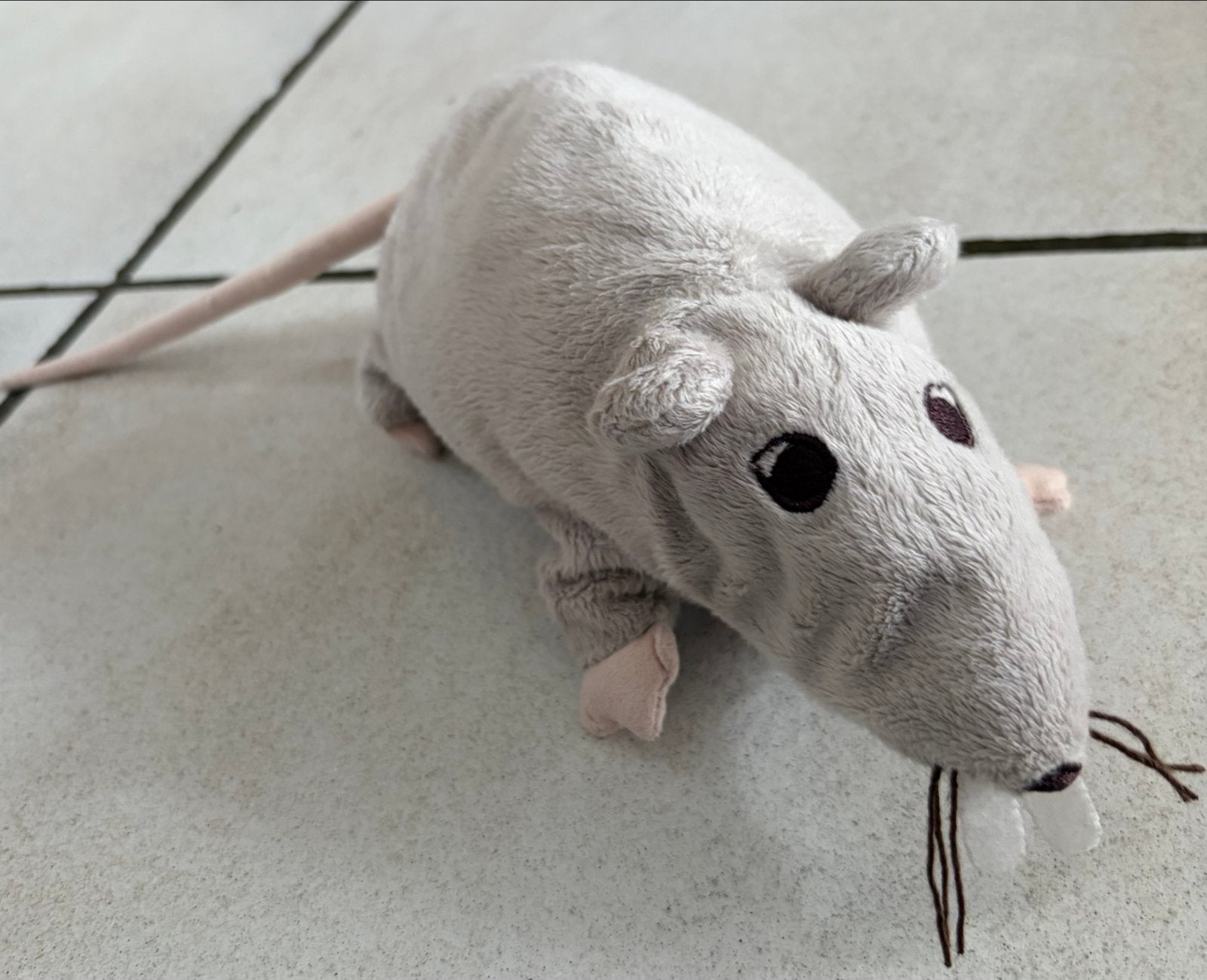 Leuke kleine Ikea knuffels: Olifant, Muis en Bij, Kinderen en Baby's, Gebruikt, Grijs, Ophalen of Verzenden, Olifant
