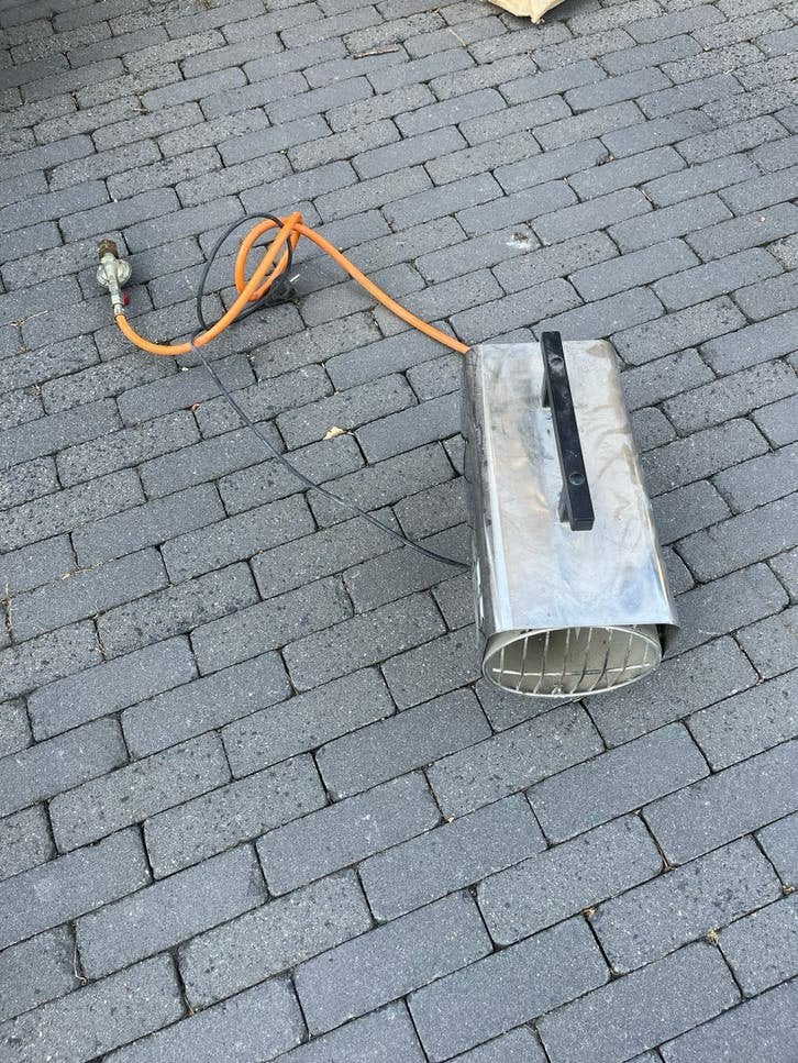 Remko Gaskachel PGM 12 E - Gebruikt maar werkt prima, Doe-het-zelf en Verbouw, Verwarming en Radiatoren, 30 tot 80 cm, Gebruikt