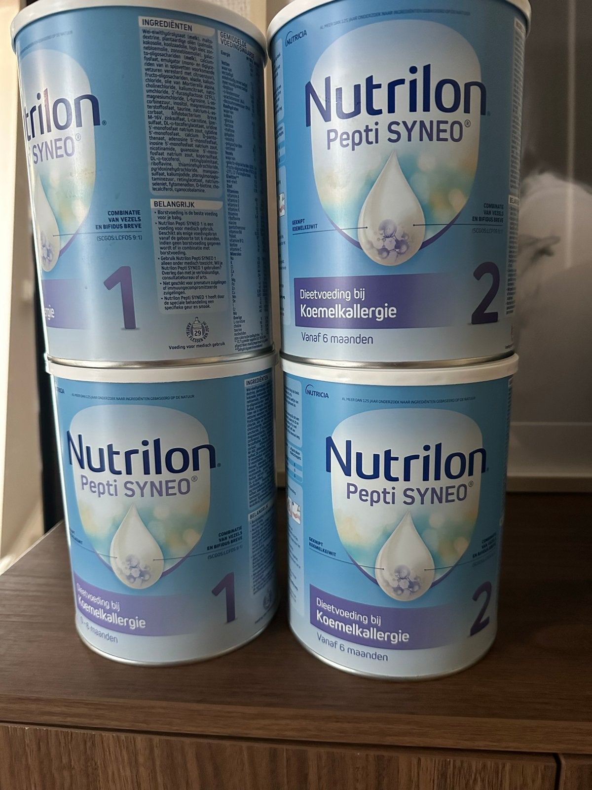TEAB Nutrilon Pepti SYNEO 1 & 2 - Koemelkallergie, Kinderen en Baby's, Ophalen of Verzenden, Nieuw, Babyvoedingmaker, Nutrilon