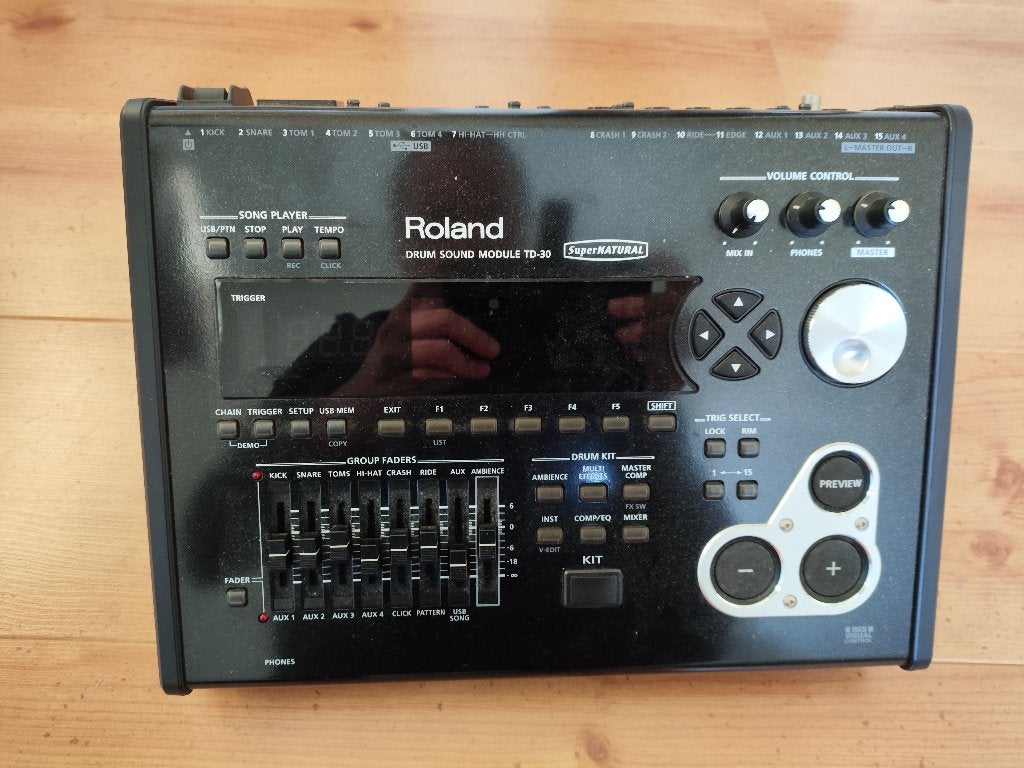 Roland TD30 elementen, Ophalen, Zo goed als nieuw, Roland