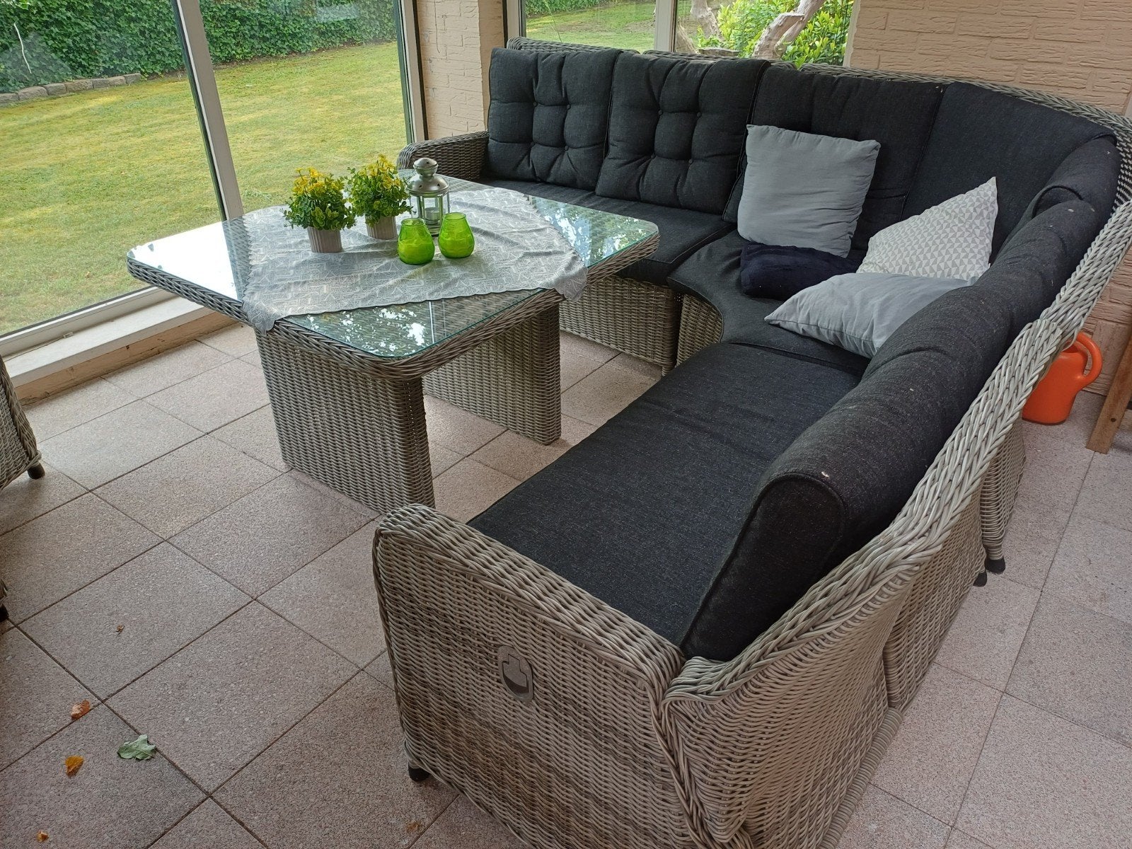 Te koop, luxe louncheset graag bieden, Ophalen