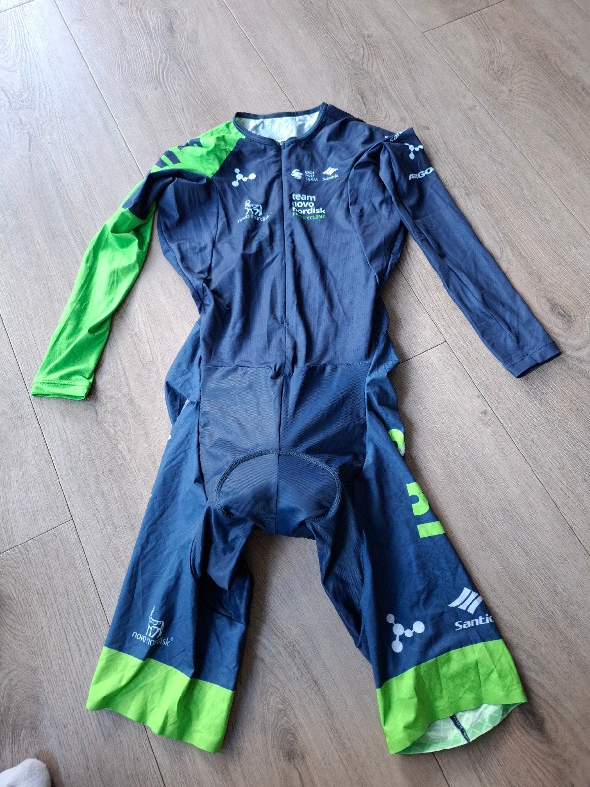 team novo nordisk aero pak zgan maat xs heren