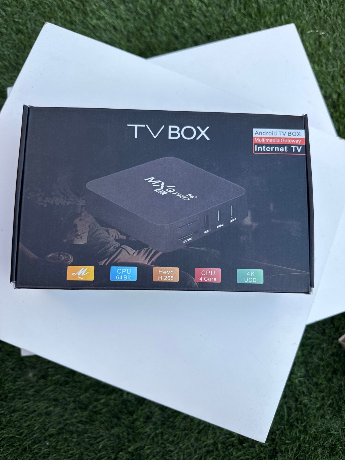 Android TV Box 4K Multimedia Gateway Internet TV, Audio, Tv en Foto, Mediaspelers, Zo goed als nieuw, Zonder harde schijf, HDMI
